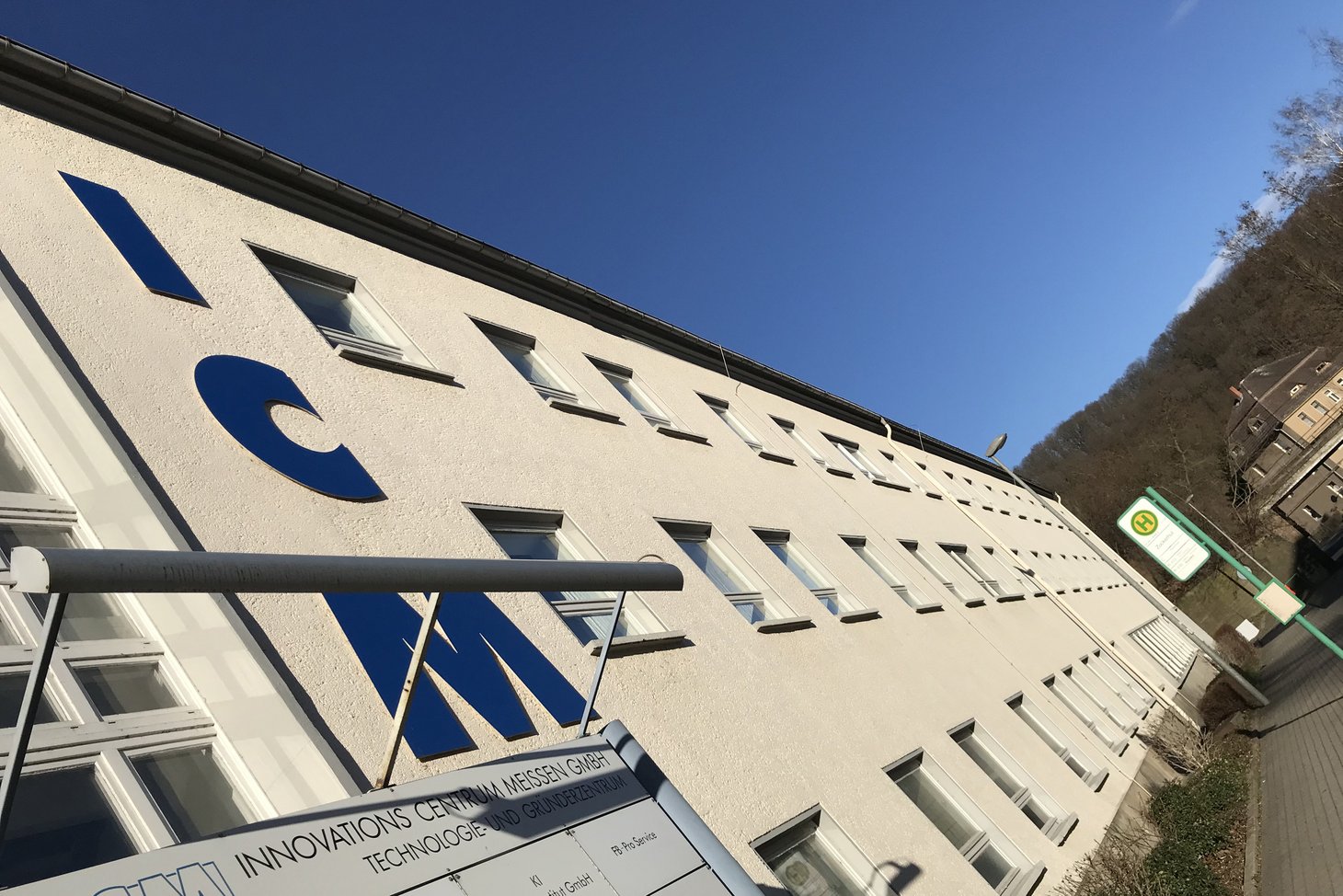 Ansicht Gebäude ICM