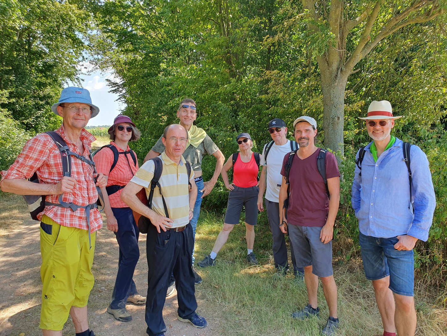 Personen bei Wanderung