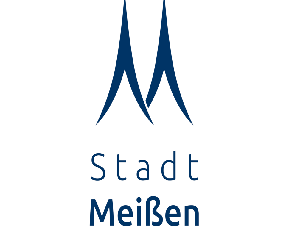 Logo der Stadt Meißen mit seinen zwei Türmen